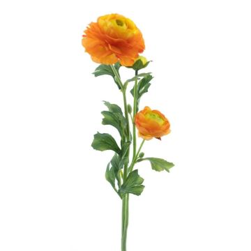 Fiore artificiale ranuncolo PROTO, giallo arancio, 65 cm
