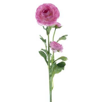 Fiore artificiale ranuncolo PROTO, rosa, 65 cm