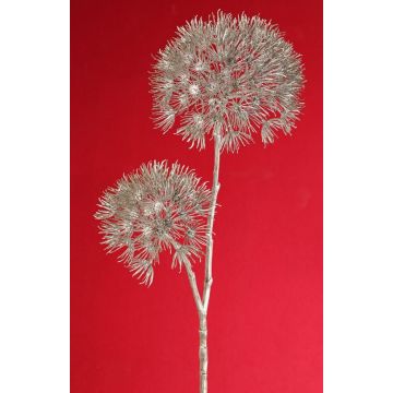 Ramo di panace artificiale OTRIS, argento, 95 cm, Ø15-20 cm