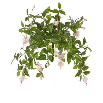 Fucsia artificiale KROUSIA, bastoncino, bianco-rosa, 30 cm, Ø 5 cm