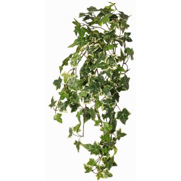 Edera artificiale pendente ARJANA, bastoncino, difficilmente infiammabile, verde-bianco, 75cm Edera artificiale pendente ARJANA, bastoncino, difficilmente infiammabile, verde-bianco, 75cm