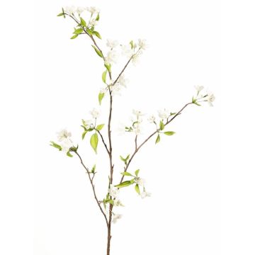 Ramo decorativo con fiori di pero CLIVE, fiori, bianco, 115 cm