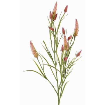 Ramo decorativo artificiale EUTIN con fiori, rosa antico-verde, 80 cm