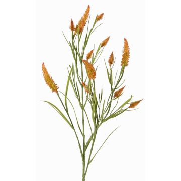 Ramo decorativo di trifoglio artificiale EUTIN con fiori, arancione-verde, 80 cm Ramo decorativo di trifoglio artificiale EUTIN con fiori, arancione-verde, 80 cm