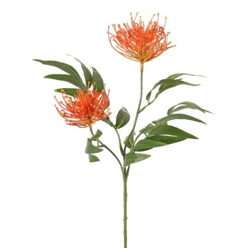 Ramo artificiale di tiglio VULKINTA con fiori, arancione, 75 cm, Ø 8-10 cm