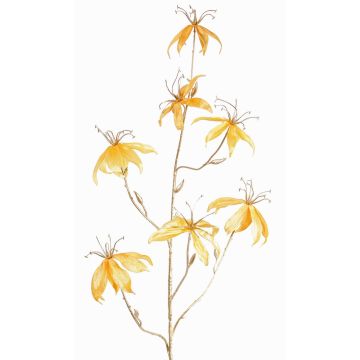 Ramo decorativo di gloriosa in velluto NESTOS, giallo-oro, 110cm Ramo decorativo di gloriosa in velluto NESTOS, giallo-oro, 110cm