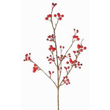 Ramo artificiale di sorbo HARMONIA, bacche, rosso, 80cm Ramo artificiale di sorbo HARMONIA, bacche, rosso, 80cm