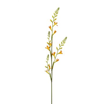 Fiore artificiale Montbretia KATHERYN, giallo-arancio, 90 cm