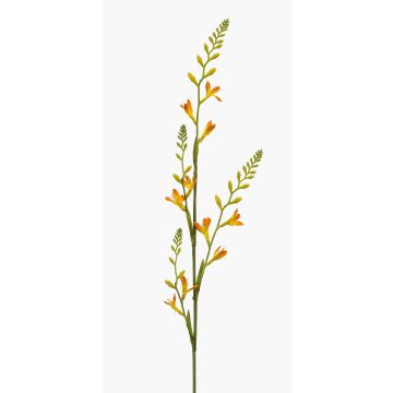 Fiore artificiale Montbretia KATHERYN, giallo-arancio, 90 cm