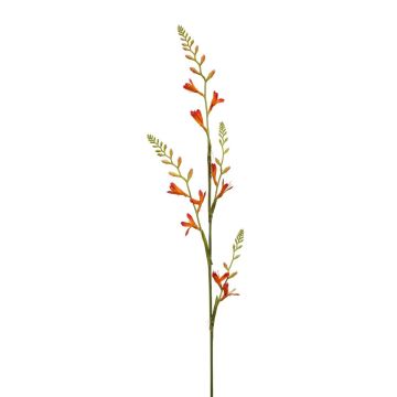 Fiore artificiale Montbretia KATHERYN, arancione-rosso, 90 cm