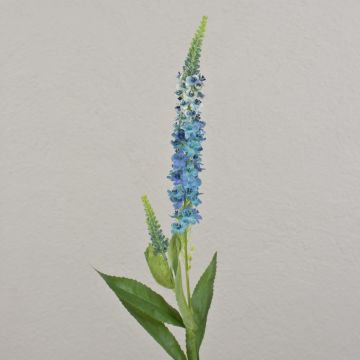 Fiore artificiale di veronica LORETA, blu chiaro, 75cm