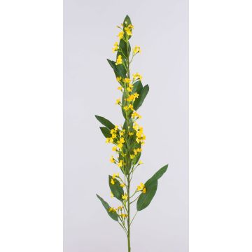 Euphorbia polychroma artificiale FILIPPE con fiori, giallo, 105cm