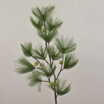 Ramo di pino artificiale ALKE con pigne, 100cm