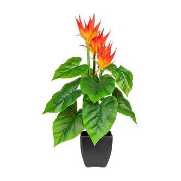 Fiore artificiale canna indiana BLINTER, arancione, 60 cm