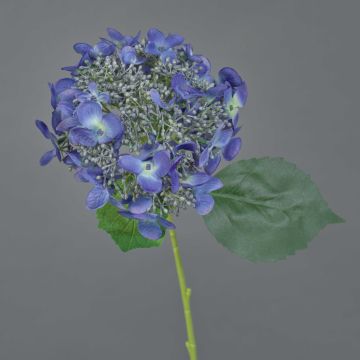 Fiore artificiale ortensia CALESA, blu scuro, 50 cm