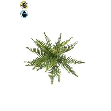 Felce florida falsa VIANO su stelo, bianco, 50cm55cm - Piante artificiali