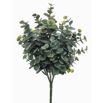 Eucalipto artificiale GLIWEN su bastoncino, verde-grigio, 30 cm