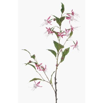Ramo decorativo fucsia FROWEL, rosa-bianco, 95 cm