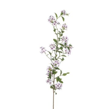 Ramo artificiale di gelsomino KLONDA, bianco-rosa, 140 cm