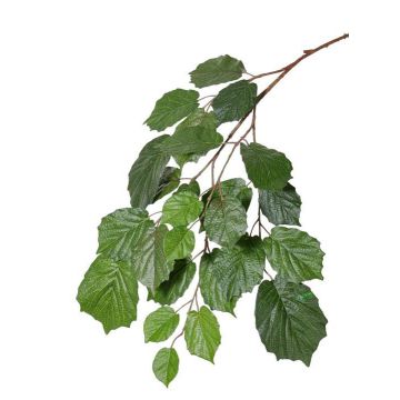 Ramo di tiglio finto ANJING, difficilmente infiammabile, verde, 75cm