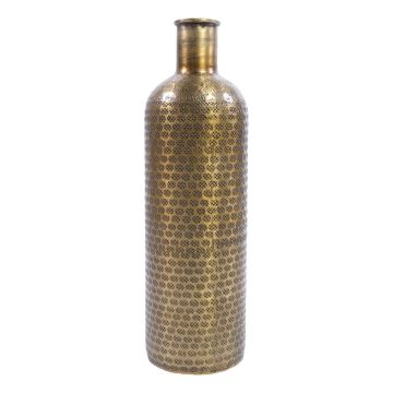 Bottiglia decorativa in metallo MAGDALINA, oro, 53cm, Ø14,5cm Bottiglia decorativa in metallo MAGDALINA, oro, 53cm, Ø14,5cm