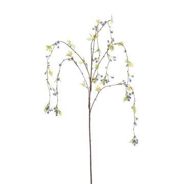 Ramo decorativo gelsomino GLAFOR, pendente, blu, 135 cm