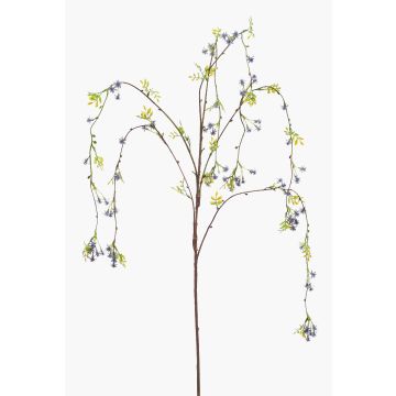 Ramo decorativo gelsomino GLAFOR, pendente, blu, 135 cm