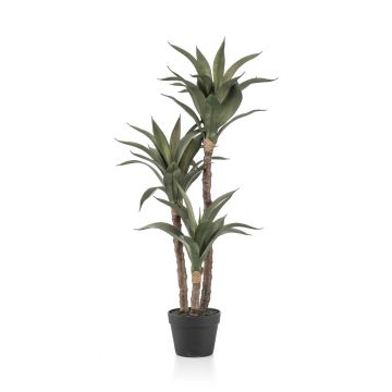 Pianta artificiale succulenta agave drago TZALAM, tronchi artificiali, verde, 100 cm