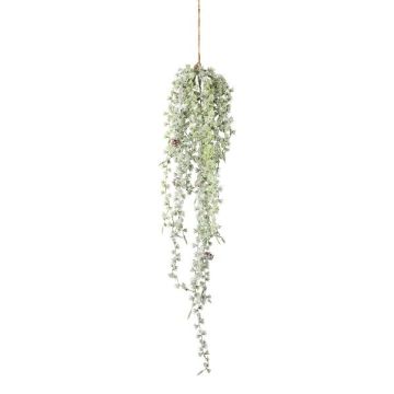 Appendiabiti artificiale larice YENVO, pigne, innevato, bianco-verde, 85 cm