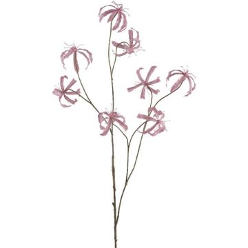 Ramo artificiale di gloriosa SLARHO, rosa, 110 cm