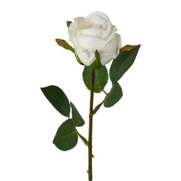 Fiore artificiale rosa EMBERY, bianco, 45 cm Fiore artificiale rosa EMBERY, bianco, 45 cm