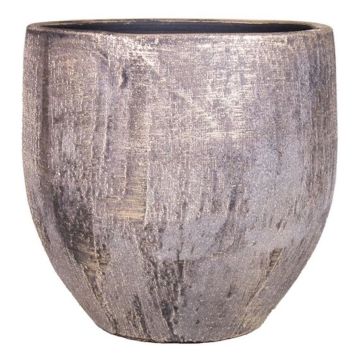 Fioriera in ceramica AETIOS colore sfumato, oro-marrone, 28cm, Ø28cm Fioriera in ceramica AETIOS colore sfumato, oro-marrone, 28cm, Ø28cm