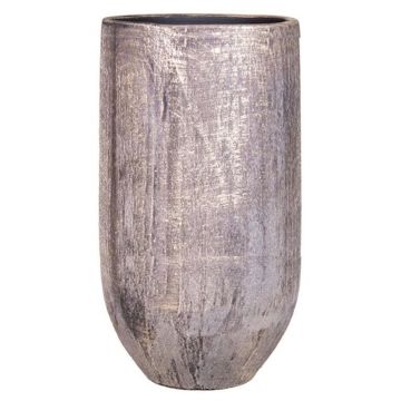 Portafiori in ceramica AETIOS, colore sfumato, oro-marrone, 45cm, Ø20cm