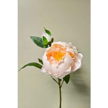 Peonia artificiale FYRFAR, semiaperta, rosa chiaro, 60 cm