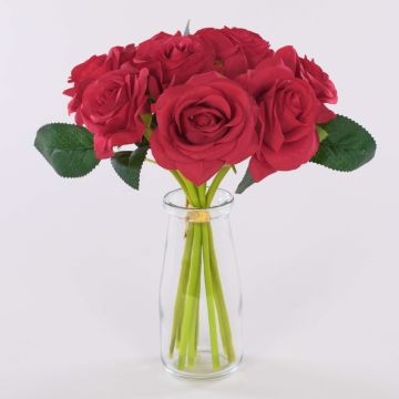 Mazzo di rose artificiali GAUTAM, rosso, 25 cm Mazzo di rose artificiali GAUTAM, rosso, 25 cm