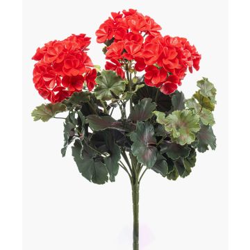 Geranio artificiale BAKLIN su bastoncino, crossdoor, rosso, 40 cm