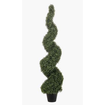 Spirale di bosso artificiale TOM, vaso decorativo, crossdoor, 150cm