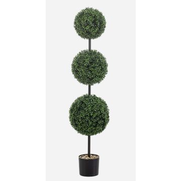 Bussolo artificiale a 3 sfere TOM, vaso decorativo, crossdoor, tronco artificiale, 125 cm