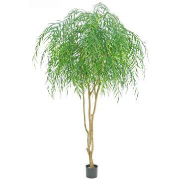 Albero artificiale salice piangente BALSIMA, tronchi naturali, 260 cm