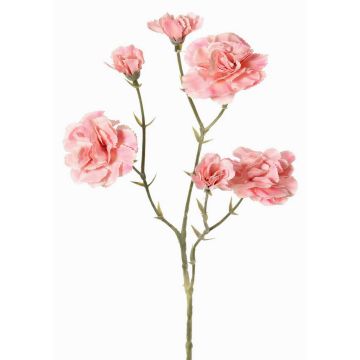 Ramo artificiale di garofano STURYN, rosa chiaro, 55cm, Ø2,5-6cm Ramo artificiale di garofano STURYN, rosa chiaro, 55cm, Ø2,5-6cm