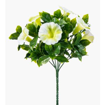 Fiore artificiale petunia FINVON su stelo, crossdoor, bianco, 27 cm