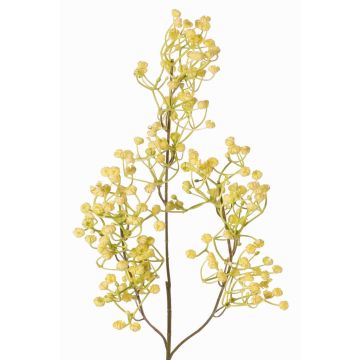 Ramo artificiale di gipsofila MURMYN, giallo-verde, 65 cm