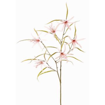 Ramo decorativo con fiori di lathyrus TYZANS, rosa chiaro, 95cm