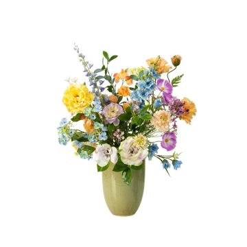Mazzo di fiori artificiali FEME, variopinto, colorato, 80cm, Ø45cm Mazzo di fiori artificiali FEME, variopinto, colorato, 80cm, Ø45cm
