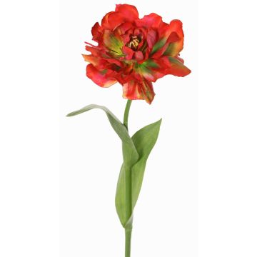 Tulipani artificiali STEFANIE, rosso-verde, 65cm, Ø14cm Tulipani artificiali STEFANIE, rosso-verde, 65cm, Ø14cm
