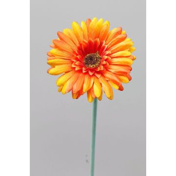 Fiore artificiale gerbera TEUDELINDE, arancione, 55 cm, Ø 8 cm