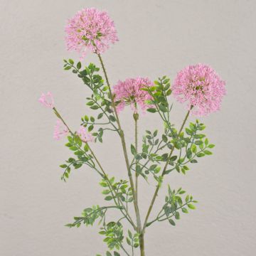 Ramo artificiale di aglio ornamentale SMILJAN, rosa chiaro, 80 cm, Ø 6-7 cm