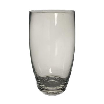 Vaso a sfera in vetro HENRY, trasparente, 22 cm, Ø12 cm