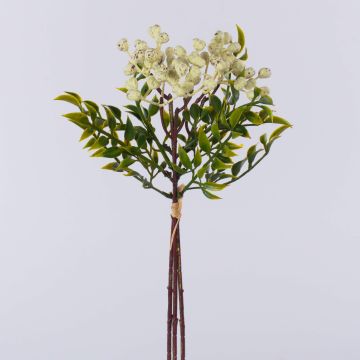 Ramo artificiale di sorbo ELNATAN in mazzo, frutti, bianco crema, 30 cm Ramo artificiale di sorbo ELNATAN in mazzo, frutti, bianco crema, 30 cm