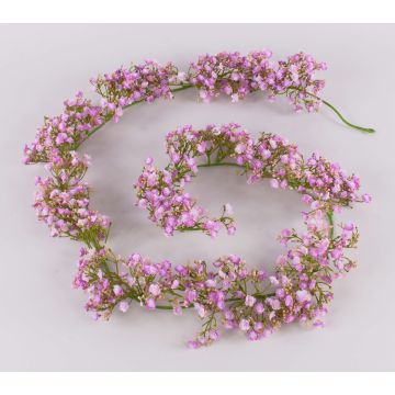 Ghirlanda artificiale di gypsophila LITAGO, rosa-viola, 180 cm Ghirlanda artificiale di gypsophila LITAGO, rosa-viola, 180 cm